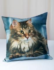 Подушка с фотопечатью Сибирская Королева 35*35 см